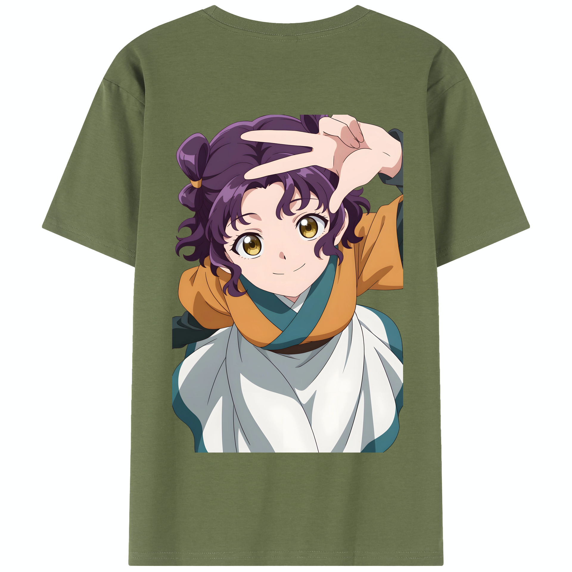 （画像用） 薬屋のひとりごと The Apothecary Diaries 綿100％半袖Tシャツ（背面プリント）